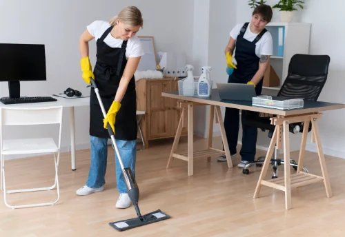 Nettoyage de bureau professionnel à Jarzé Villages